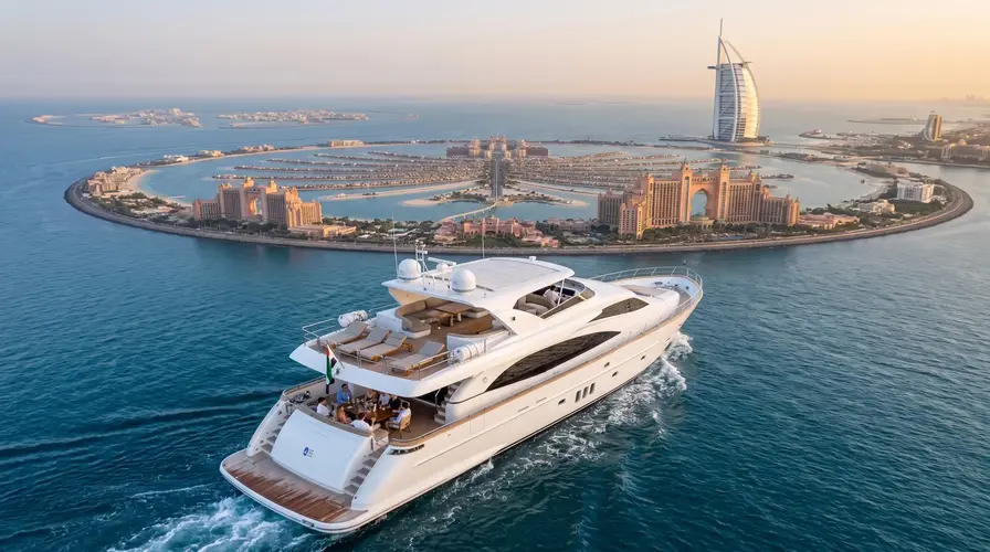 What are the most popular Dubai charter itineraries - Dubai Luxury Yacht Charter