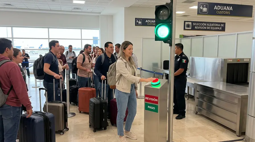 2. Mastering Mexico's RedGreen Customs Traffic Light System - SJD Airport