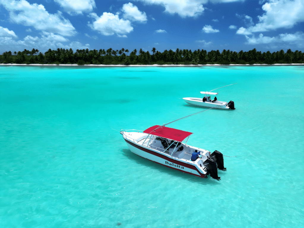 Boat from Bayahibe