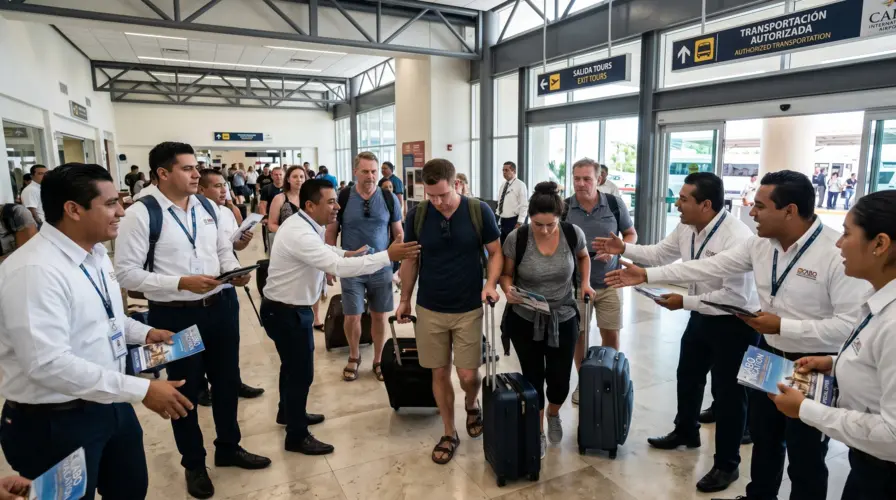 3. The Shark Tank – How to Avoid Timeshare Scams at Cabo Airport - SJD Airport