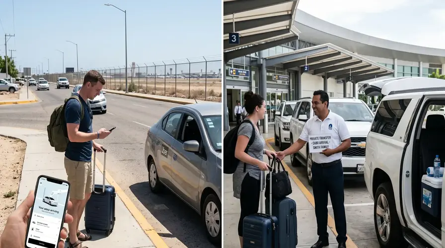 4. Transportation Uber vs. Private Transfers in Los Cabos - SJD Airport