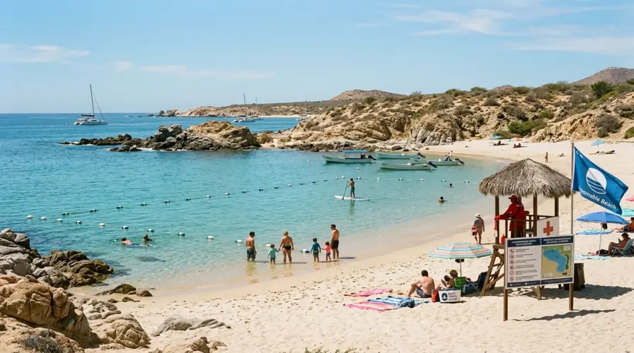 5. Highly Protected, Safe Swimming Beaches - Why Visit Cabo San Lucas