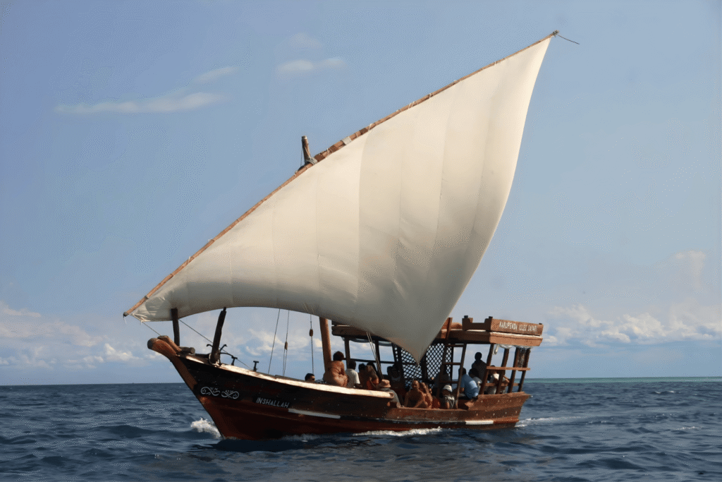 Private Nakupenda Sandbank Full-Day Boat Trip & Swahili Lunch