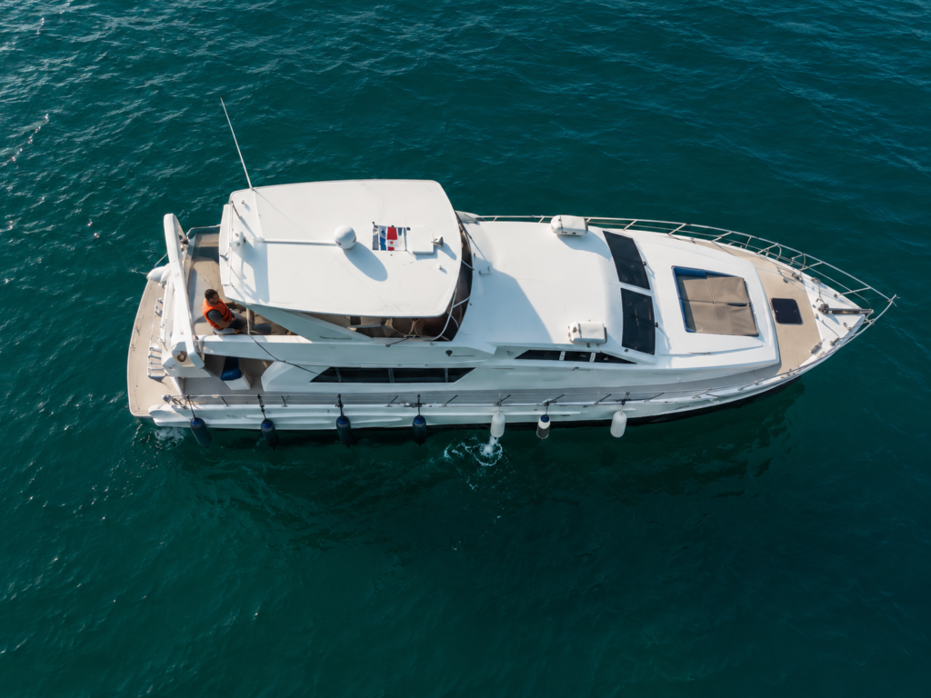 60 ft Private Yacht Charter Jacó – Tortuga Island Day Trip