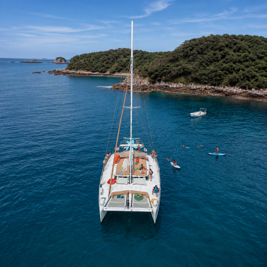 Private 56ft Sailing Catamaran Charter in Puerto Vallarta