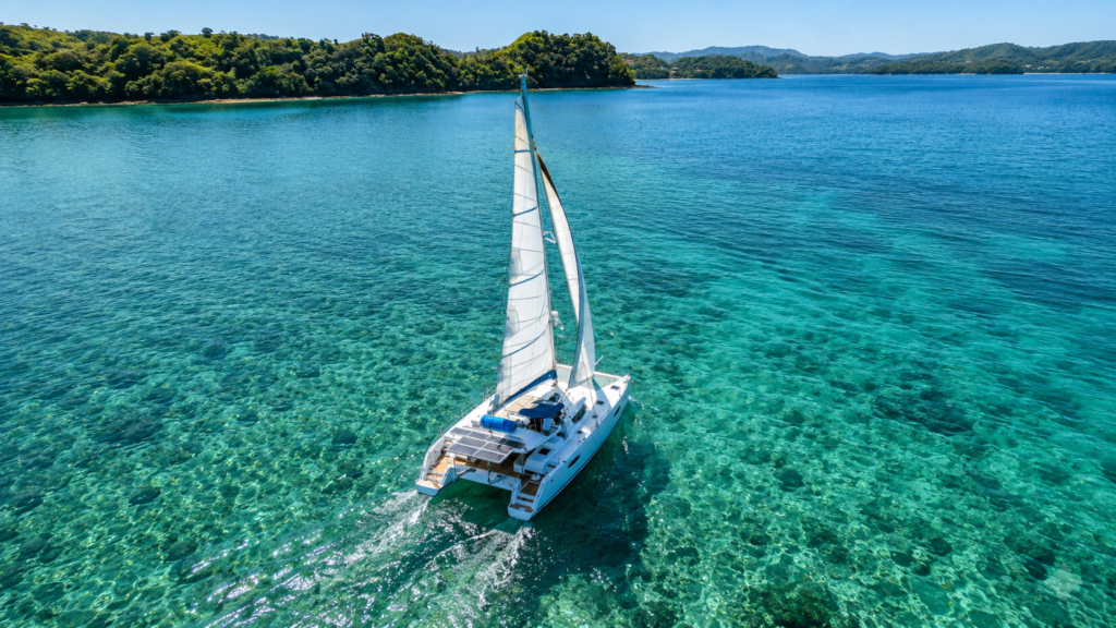 44 ft Private Sailing Catamaran Papagayo – Sail & Snorkel