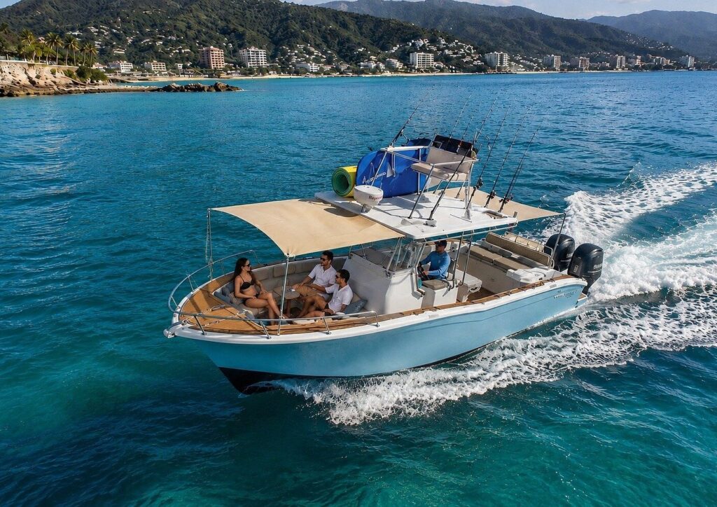 Private 34ft Cruiser Charter in Puerto Vallarta