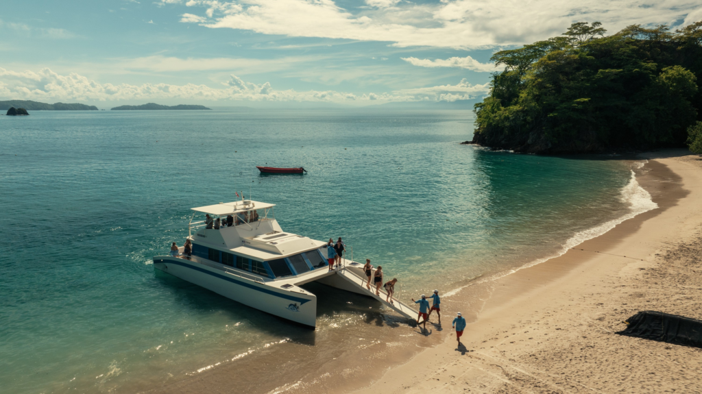 Tortuga Island Catamaran Day Trip from Jaco, All Inclusive