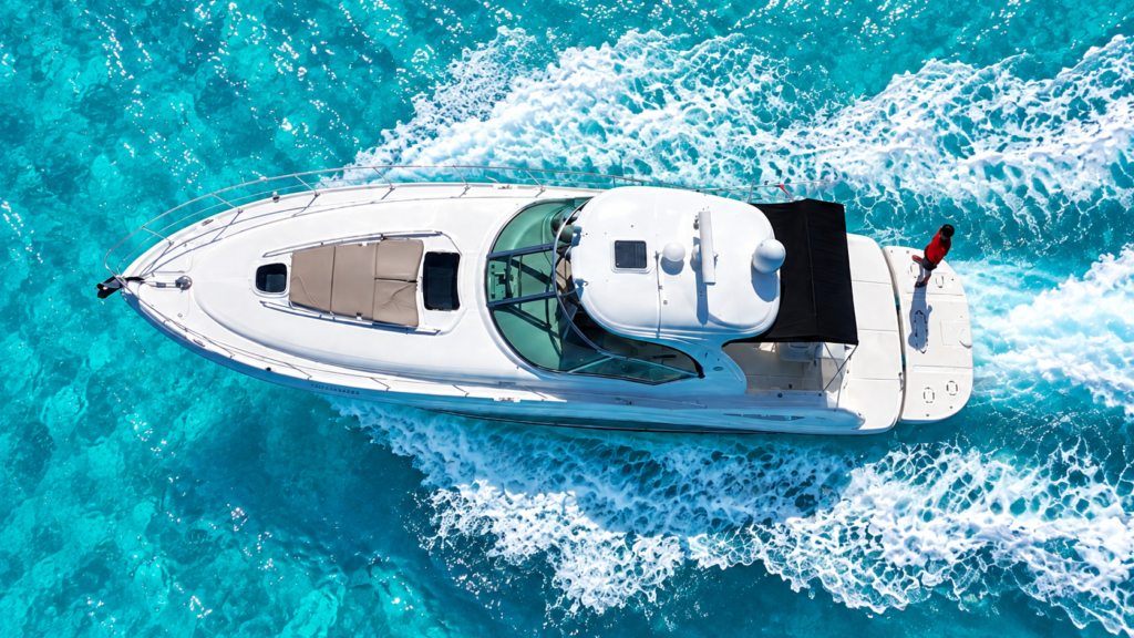 Private Yacht Cancun: 48ft Motor Yacht to Isla Mujeres for 12