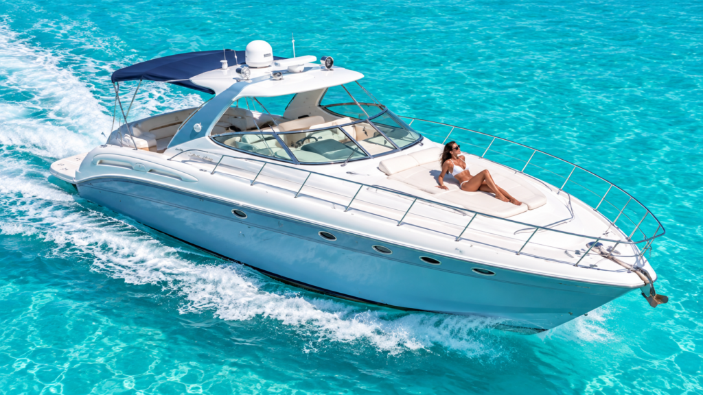 Yacht Charter Cancun: Private 60ft Motor Yacht to Isla Mujeres