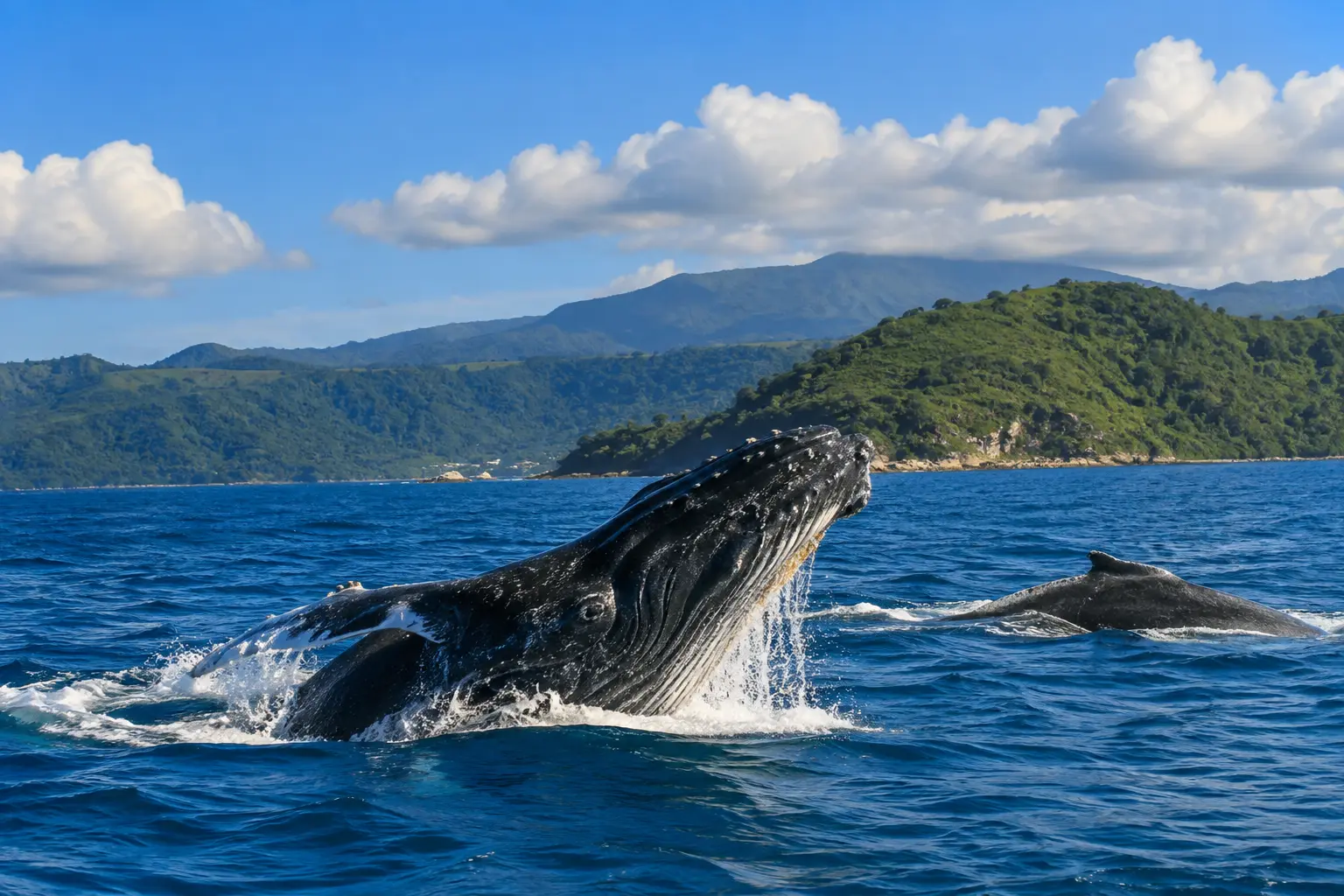 Samana whale watching excursions